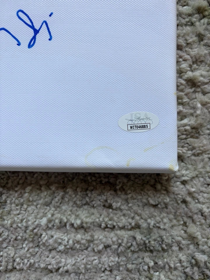 Brooks Robinson Signed Canvas 16x20 Baltimore Orioles Hall Of Famer Auto - Image 3 of 3