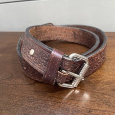 Brown Weave Max Thickness Bullhide Belt Quality USA Made 1.5" SIZE 48