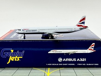 Gemini Jets 1:400 British Airways Airbus A321 G-EUXE GJBAW1390 | eBay