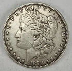1879 Morgan Silver Dollar  90% SILVER  $1 Coin