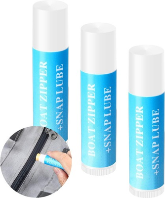 #ad BBTO 3 Pcs Snap and Zipper Lubricant Zip Wax for 1 Count Pack of 3 Black $10.06