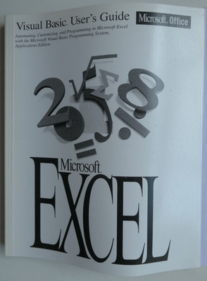 Microsoft Excel Bedienungsanleitung Microsoft Office Sehr Guter Zustand V5.0