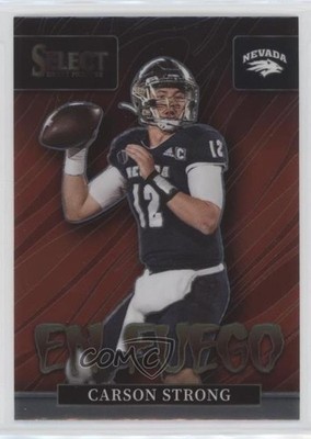 2022 Panini Select Draft Picks En Fuego Carson Strong #EN-CS Rookie RC uk2