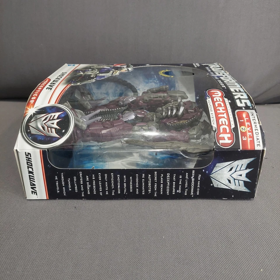 Transformers Shockwave Mechtech Voyager Class Dark Of The Moon DOTM 2011 Hasbro - Imagen 4 de 4