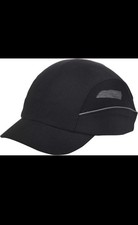 Ultimate Industrial HPBC_PREM-BLACK Deluxe Vented Bump Cap