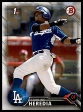 2016 Bowman #BP18 Starling Heredia Prospects