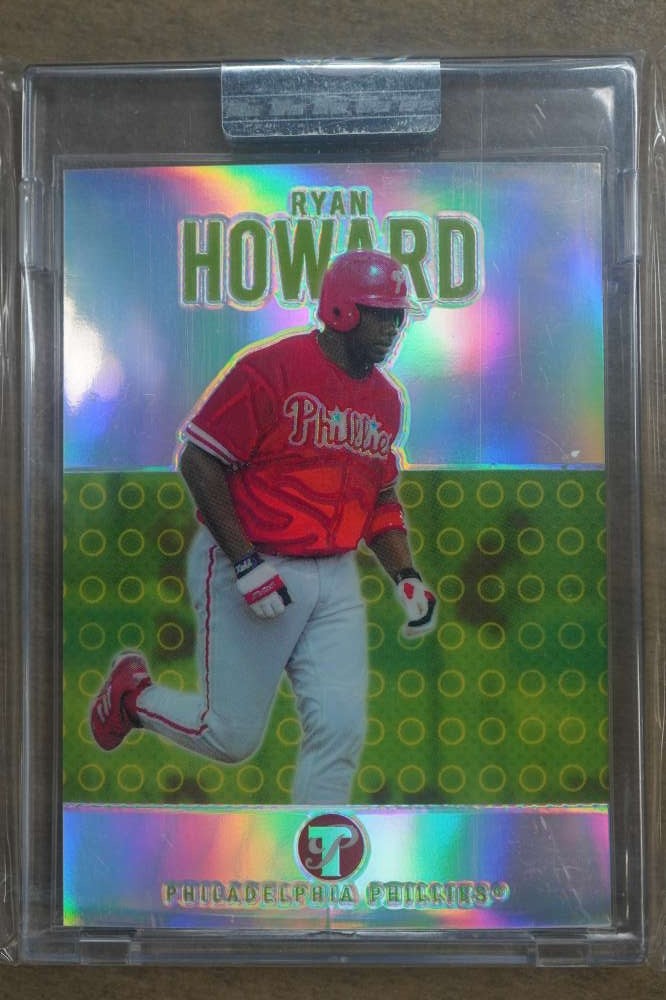 2003 Topps Pristine Ryan Howard Refractor /1599 #188 Rookie DA137
