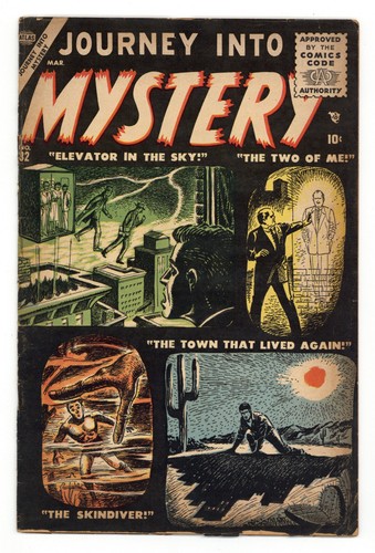 Journey into Mystery #32 GD- 1.8 1956