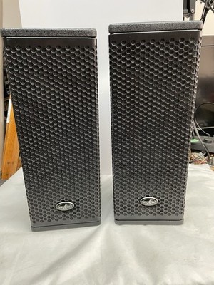 D.A.S. ARTEC 25T 2-Way Loudspeaker System (PAIR) Tested Lightly Used w Brackets