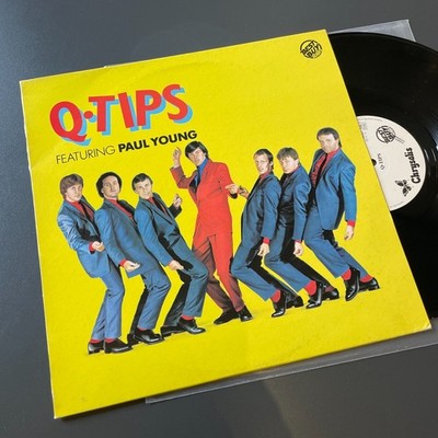 Q-Tips LP - Q-Tips - Paul Young / Free Sample PROMO
