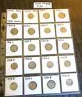 1913 - 1937 Buffalo Nickel Set 45/64 all different coin set! Many Rare Dates