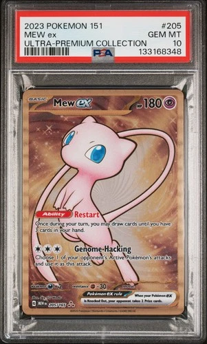 2023 POKEMON 151 ULTRA-PREMIUM COLLECTION #205 MEW EX PSA 10