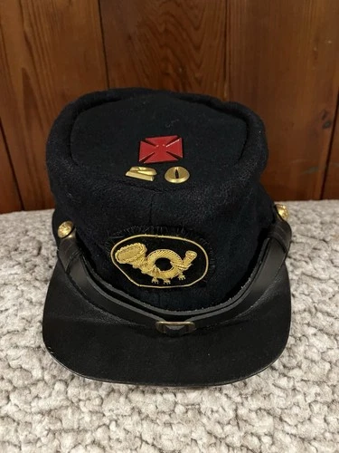 Replica Civil War Union Kepi 20th Main Infantry Regiment Hat Medium Size 7?