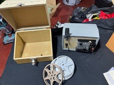 Vintage 1960s Kodak Brownie 8 8mm Movie Projector Model A15 with Case Booklet
