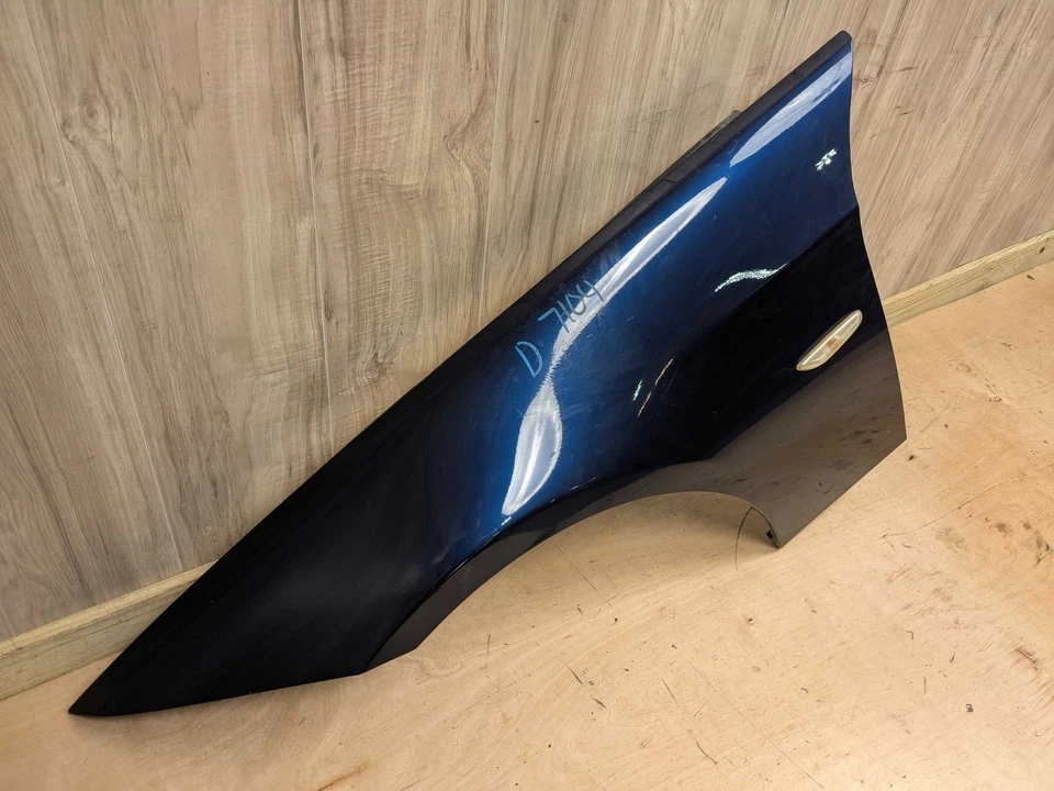 06-11 OEM BMW E90 328 335 Sedan Left Driver Side Fender Panel Blue A76 Foto 2 de 4