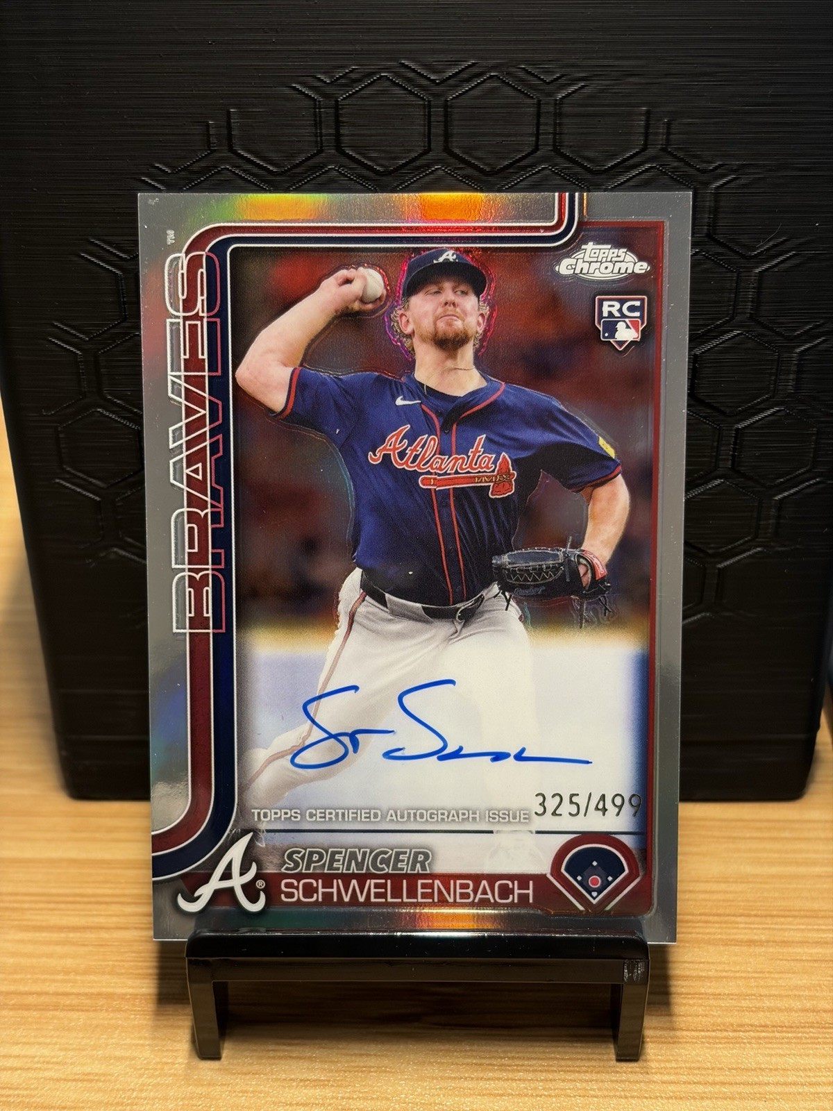 2025 Topps Chrome - Rookie Auto Spencer Schwellenbach #RA-SS Refractor /499 RC