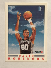 David Robinson - (#1 of 6) - San Antonio Spurs - 1991 Fleer Basketball