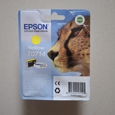 Epson Singlepack Yellow T0714 DURABrite Ultra Ink - Yellow