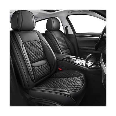 MIROZO Seat Covers Full Coverage,Waterproof Car Seat Covers Full Set Leather ...