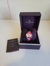 Charriol Ladies Watch Pink With Original Box.
