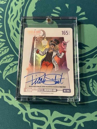 Picabo Street PEEK-A-BOO BFA-161 Auto Steel Foil Bo Jackson Battle Arena Debut