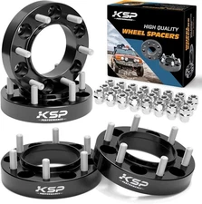 KSP 4pcs 6x5.5 1.25" Hubcentric Wheel Spacers For Toyota 4Runner Tundra Tacoma