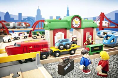 33840 BRIO Trein Record and Play Station - Brio Treinen - Gebouwen - Brio