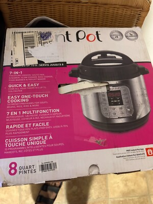Instant Pot Duo 7-in-1 Electric Pressure Cooker - Stainless Steel