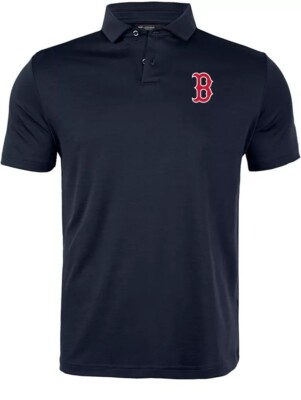 Levelwear Men's Boston Red Sox Navy Duval Polo - Small