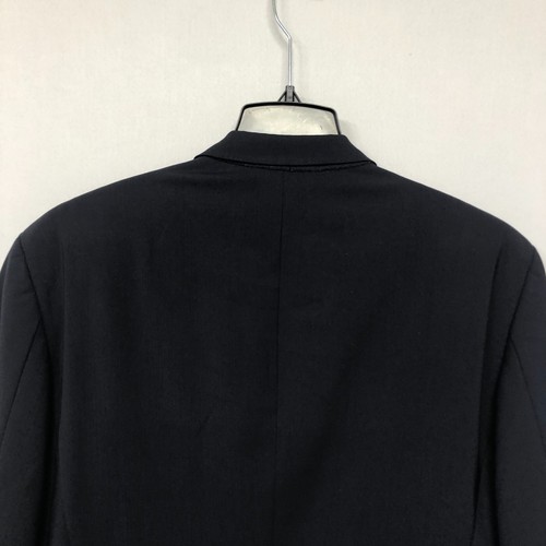 Hugo Boss Men Blazer Jacket Sport Coat Size 44L 44 Long Wool Blend M057 -1 - Picture 17 of 19