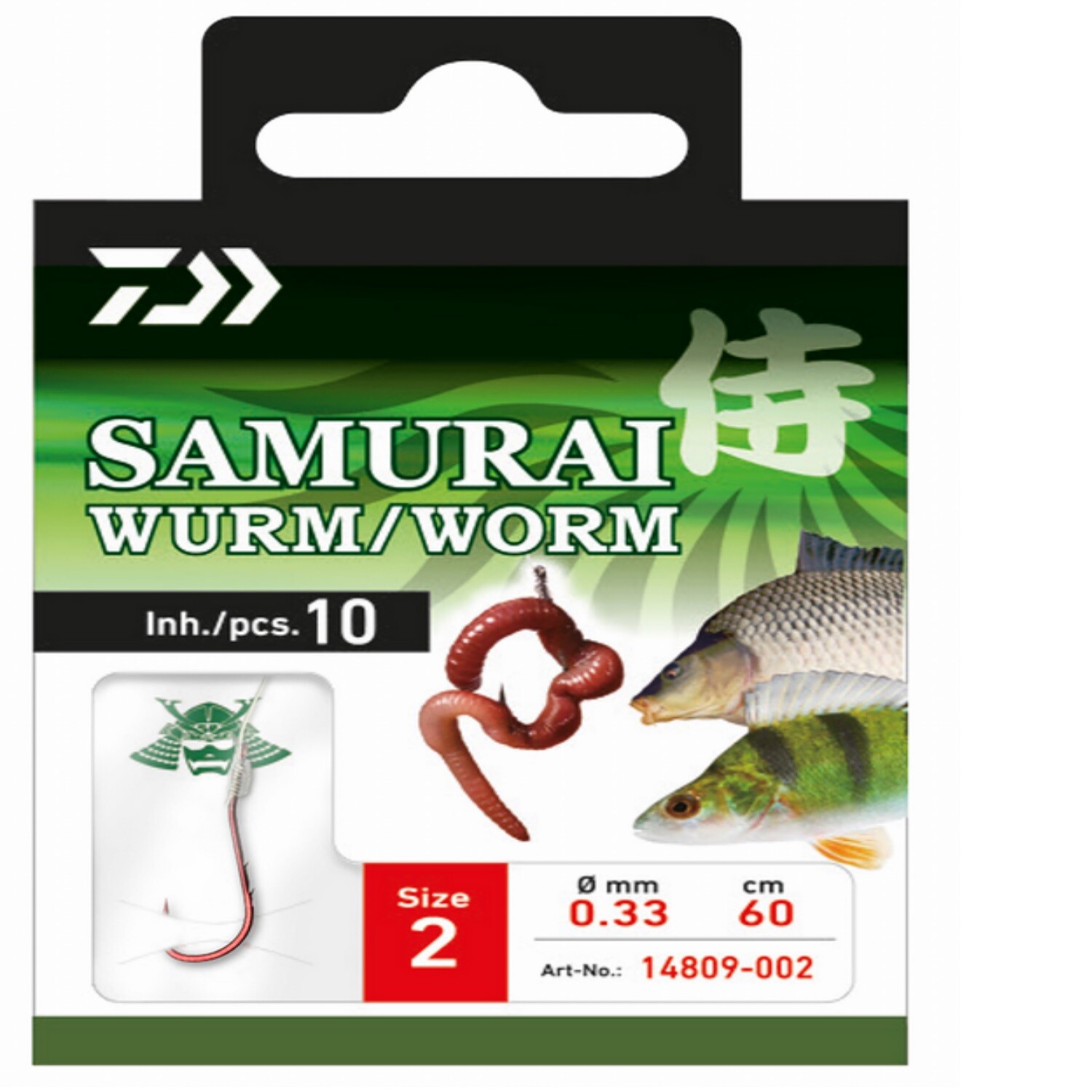 Дайва Самурай Вурмхакен Ворфачхакен фертиг гебундене Хакен 2190₽