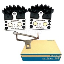 1 Pair Shimano XTR BR-M9000/M9020/M987/M985 Metal MTB Pad J04C W/ Spring,Fin