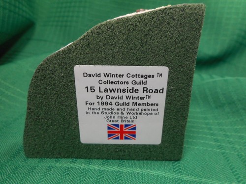 David Winter Cottages 15 Lawnside Road 1994 Guild Members - Picture 7 of 8