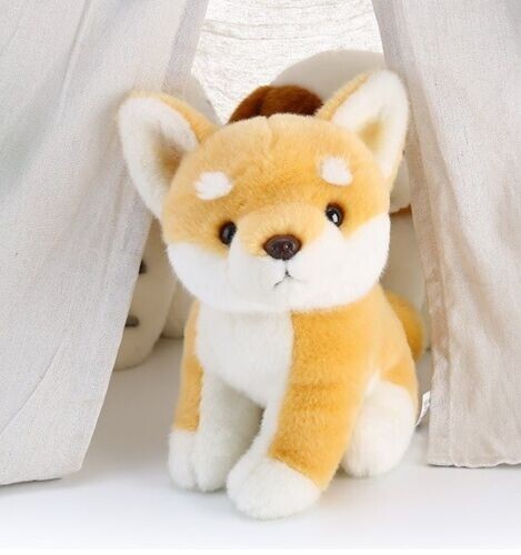 Niedliches Shiba Inu Plüschtier – Kuscheltier 35 Cm, Weiches Stofftier Als Geschenk Für Hundeliebhaber