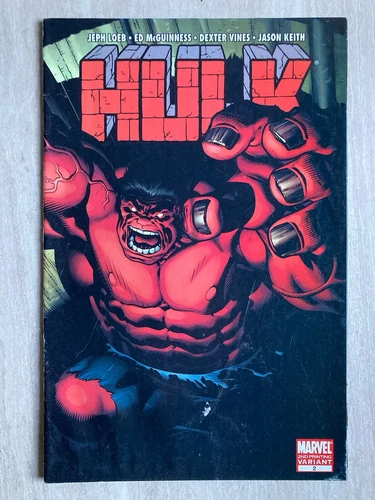 Hulk #2 (Marvel Comics 2008) 2nd Print Variant - 1st App. of Red Hulk