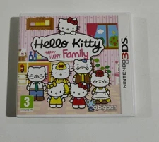 HELLO KITTY HAPPY HAPPY FAMILY - NINTENDO 3DS ITALIAN PAL CARTRIDGE ONLY 