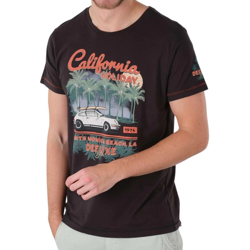 T shirt Noir Homme Deeluxe Cali eBay