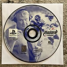 🔥 Madden NFL 2000 (PlayStation 1 PS1, 1999) Mint Disc Only! See Description