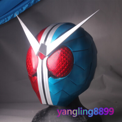 Kamen Rider W Double 1:1 Wearable Helmet Resin Mask w/ Led Eye