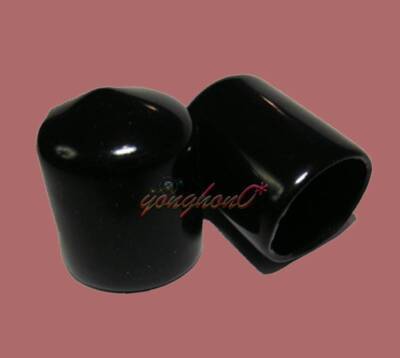 Eight Vinyl Caps-Fits 7/8'' to 15/16''-3/4'' Inside Height VC-875-75-BX8 #E6