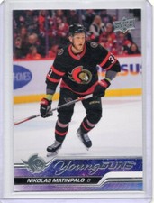 Nikolas Matinpalo 2023-24 Upper Deck Series 2 Hockey #495 Ottawa Senators RC