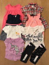 Carter's, Oshkosh, Other, Infant Girls Clothing Lot of 9 5 New Size 6 Months