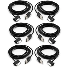 6X USB SYNC CHARGER CABLE IPOD TOUCH CLASSIC IPAD DOCK