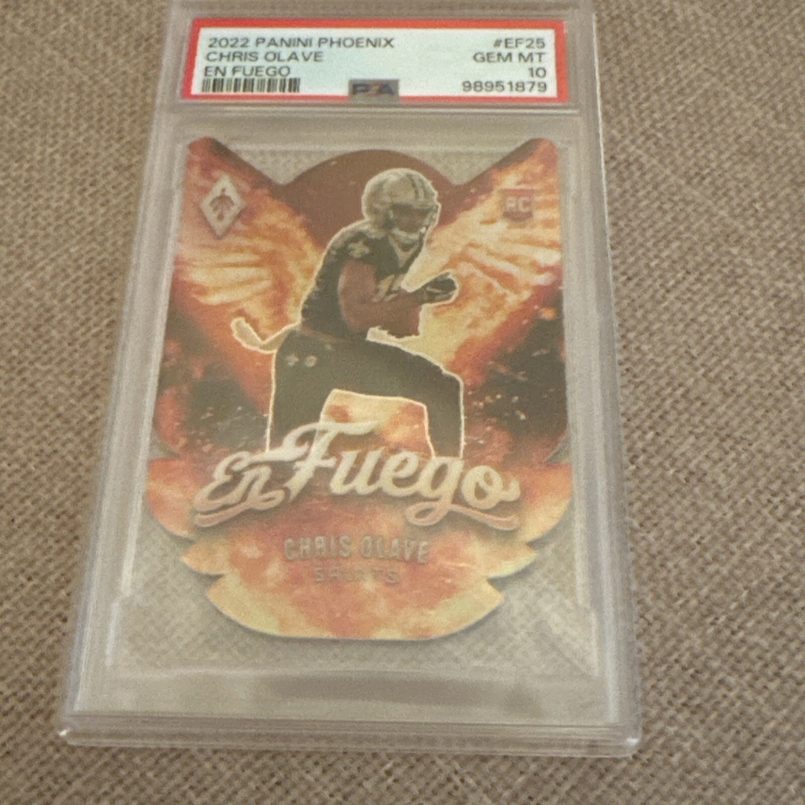 Chris Olave Panini Phoenix EN Fuego #EF25 Base