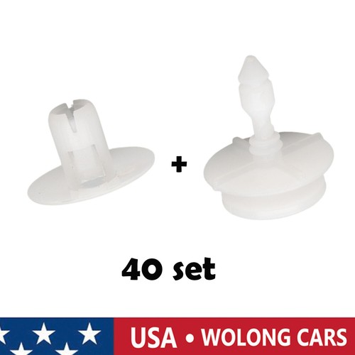 40x Door Panel Clips Retainer Trim Fastener for Dodge Jeep Grand