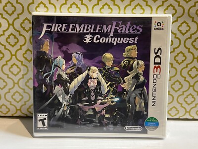 Fire Emblem Fates: Conquest (Nintendo 3DS,2016) Authentic - Brand New Factory Se