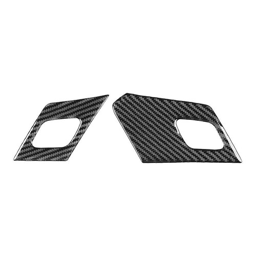 For Chevrolet Corvette C8 2020-2024 Real Carbon Fiber Car Door Radar Cover Trim - Picture 2 of 8