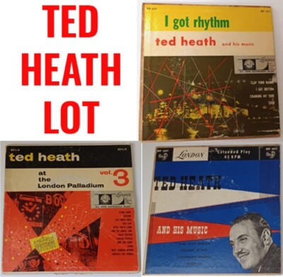 Ted Heath Record Lot from the 1950s