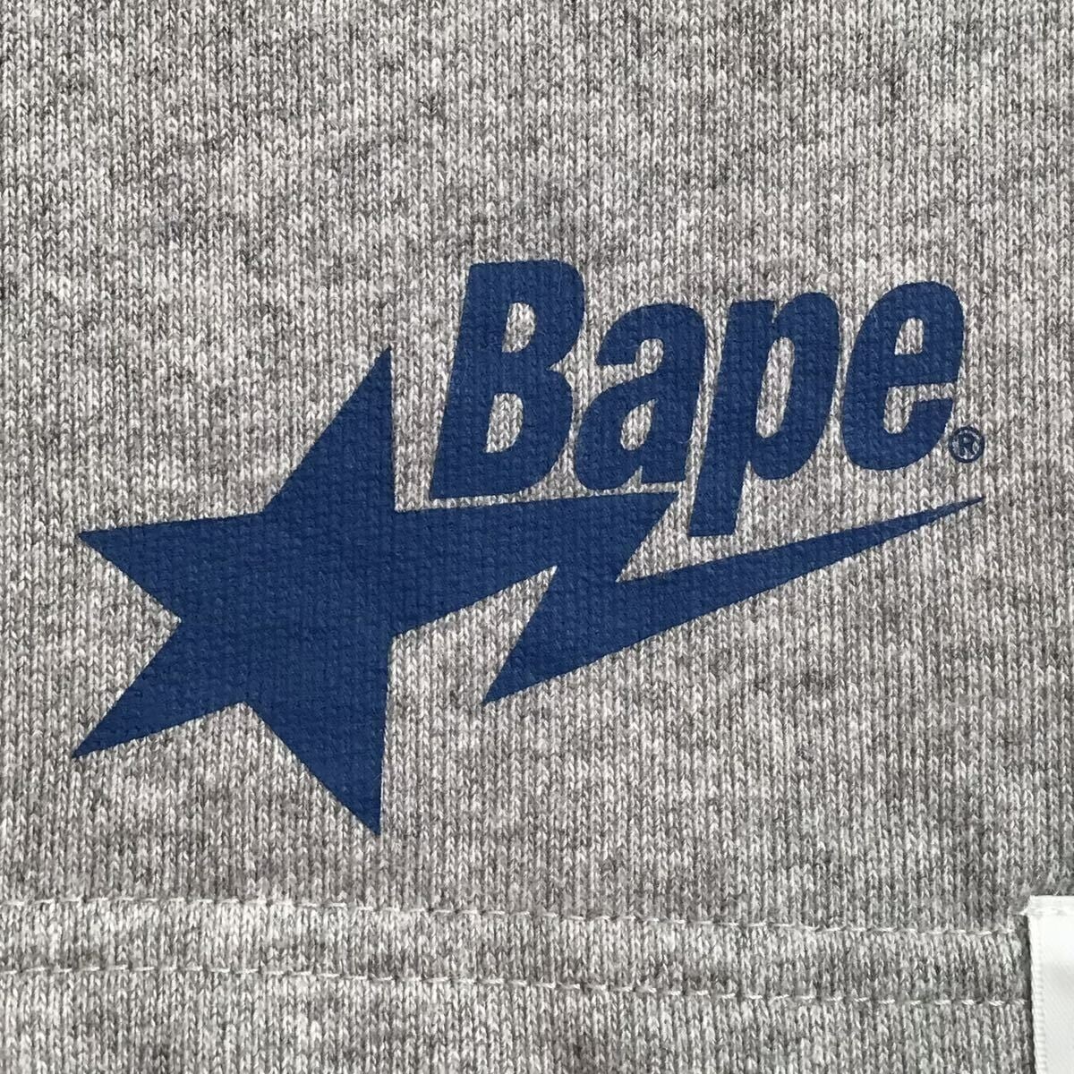 BAPE STA logo sweat shorts Gray A Bathing Ape Size L | eBay