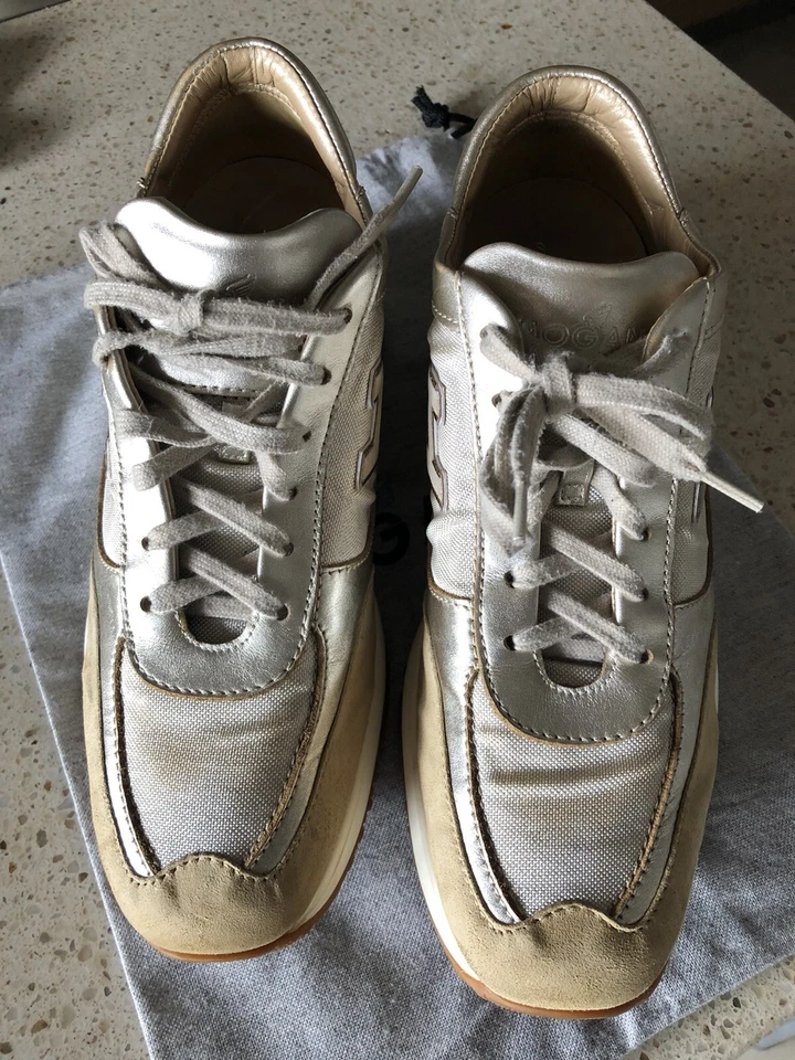 HOGAN donna Interactive - 39 1/2 (oro & Argento) Come Nuovo - Immagine 2 di 4